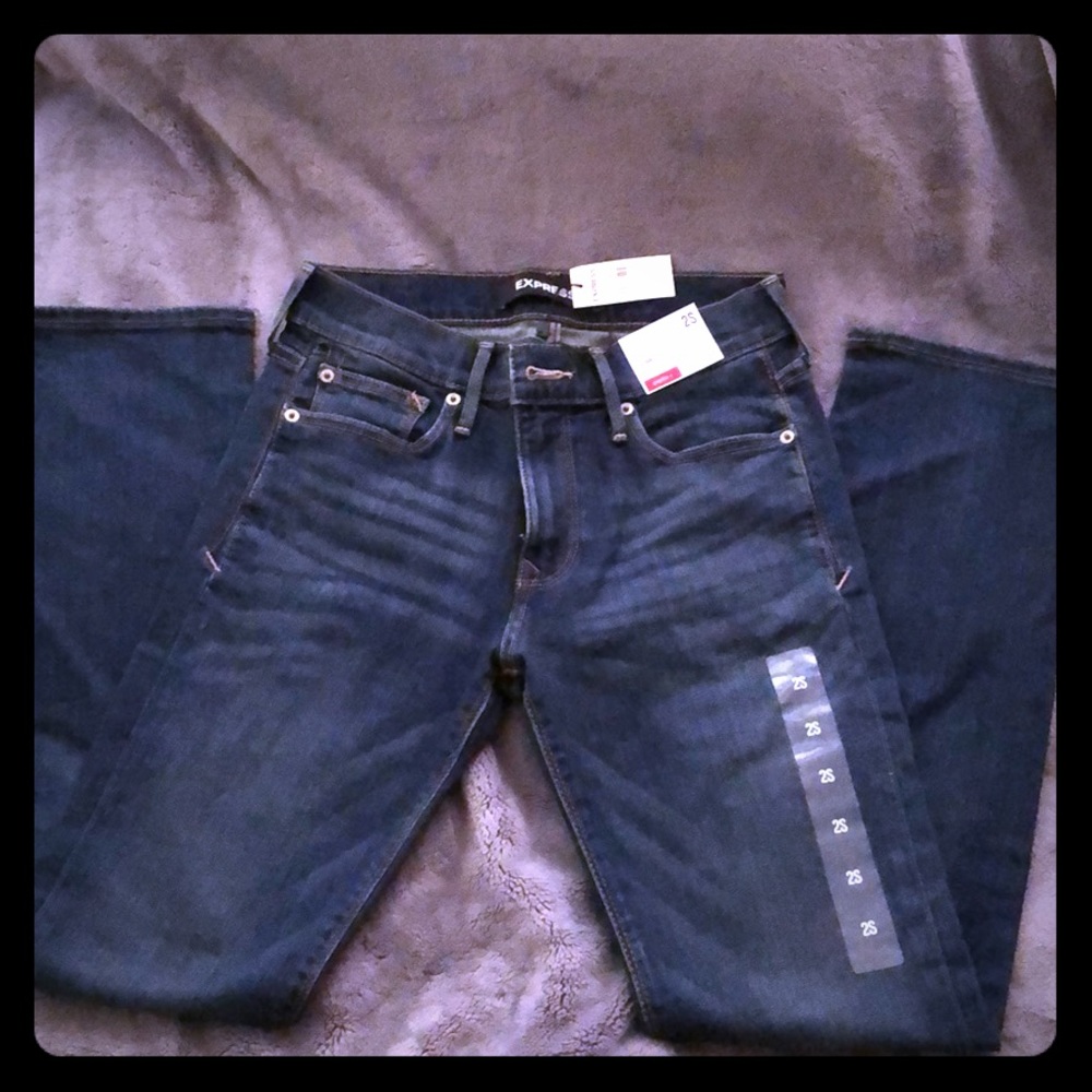 EXPRESS Skinny Mid Rise jeans (2P)